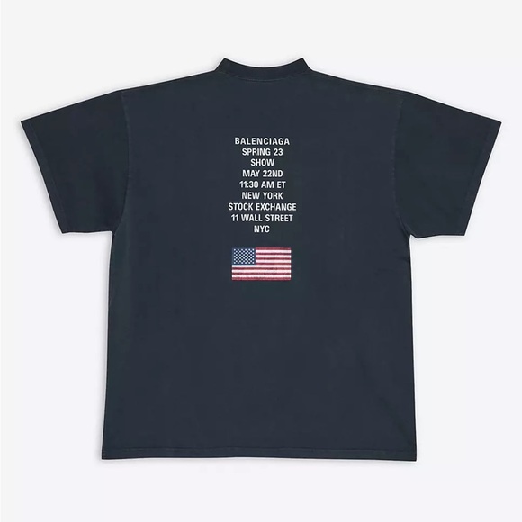 Balenciaga Authentic 🌸Nyse®🌸 T-shirt Oversized - SZ L (Unisex) - Picture 16 of 16
